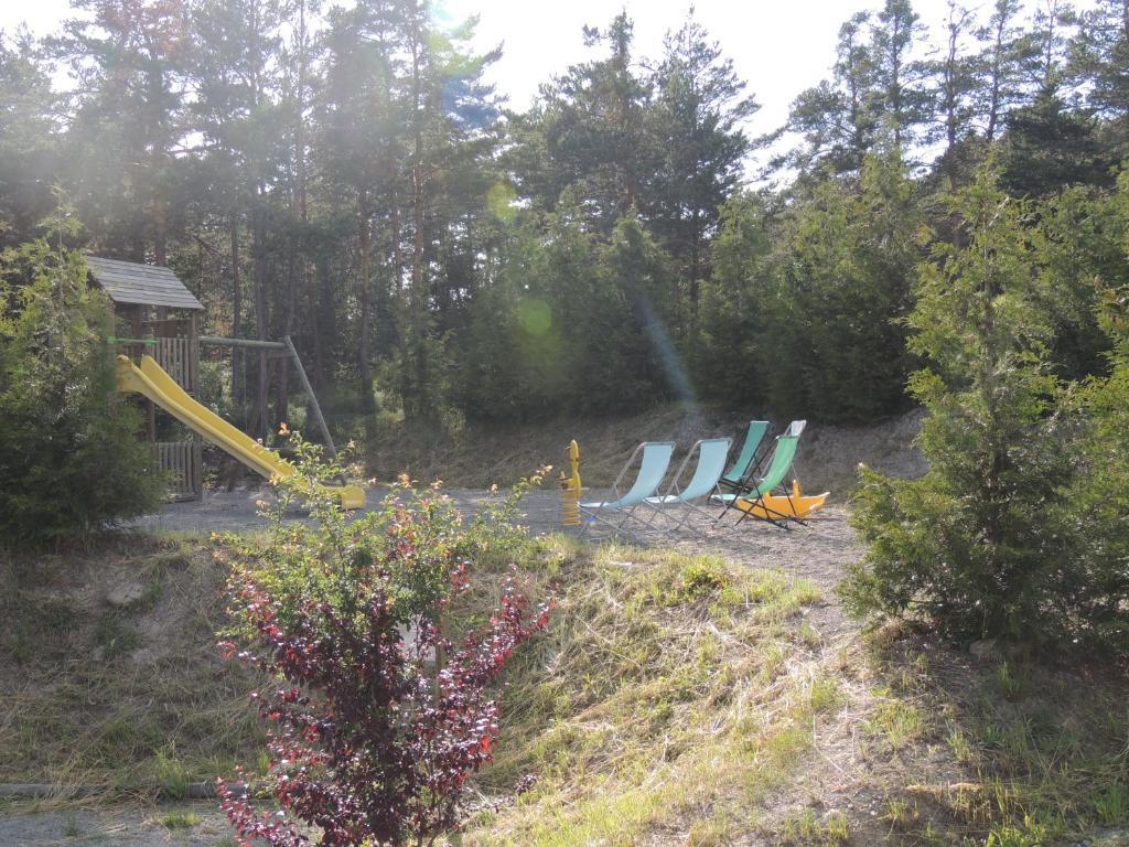מלון ברסלונט Parc Residentiel De Loisir : Le Loup Blanc Du Riou מראה חיצוני תמונה
